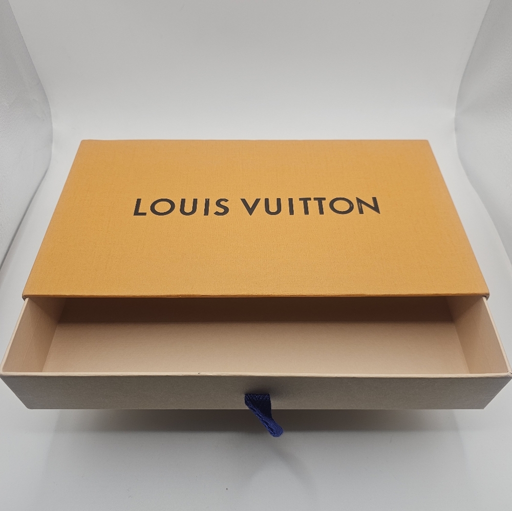 Louis Vuitton Yellow Wallet Box    10"x5.5" 2"